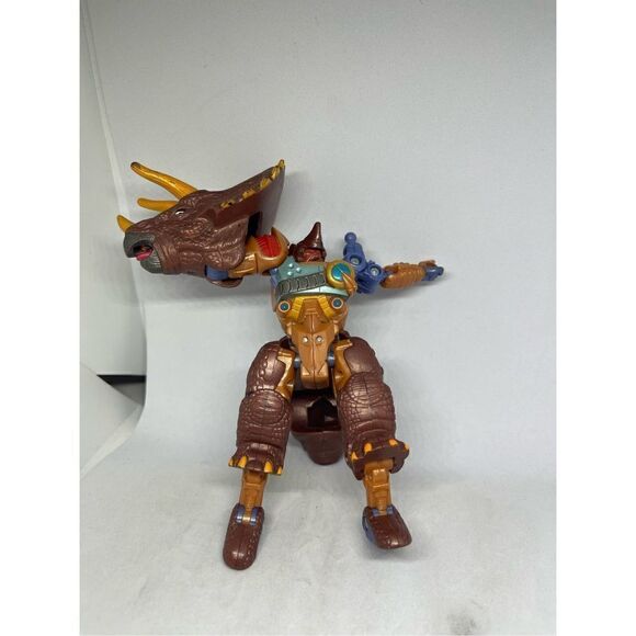 Transformers Beast Machines 2000 Triceradon Maximal Dinobot Tripceratops Loose - Picture 1 of 9